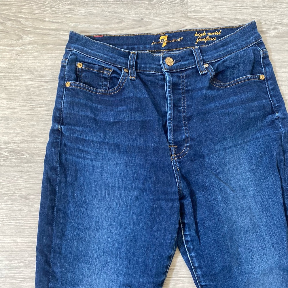 7 For All Mankind High Rise Josefina - Picture 3 of 5
